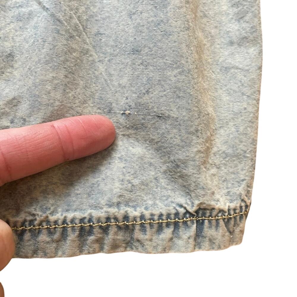 We the Free Shibuya Pull On Wide Leg Slouchy Smock Waist Jeans Size S Baggy Boho - Picture 6 of 8